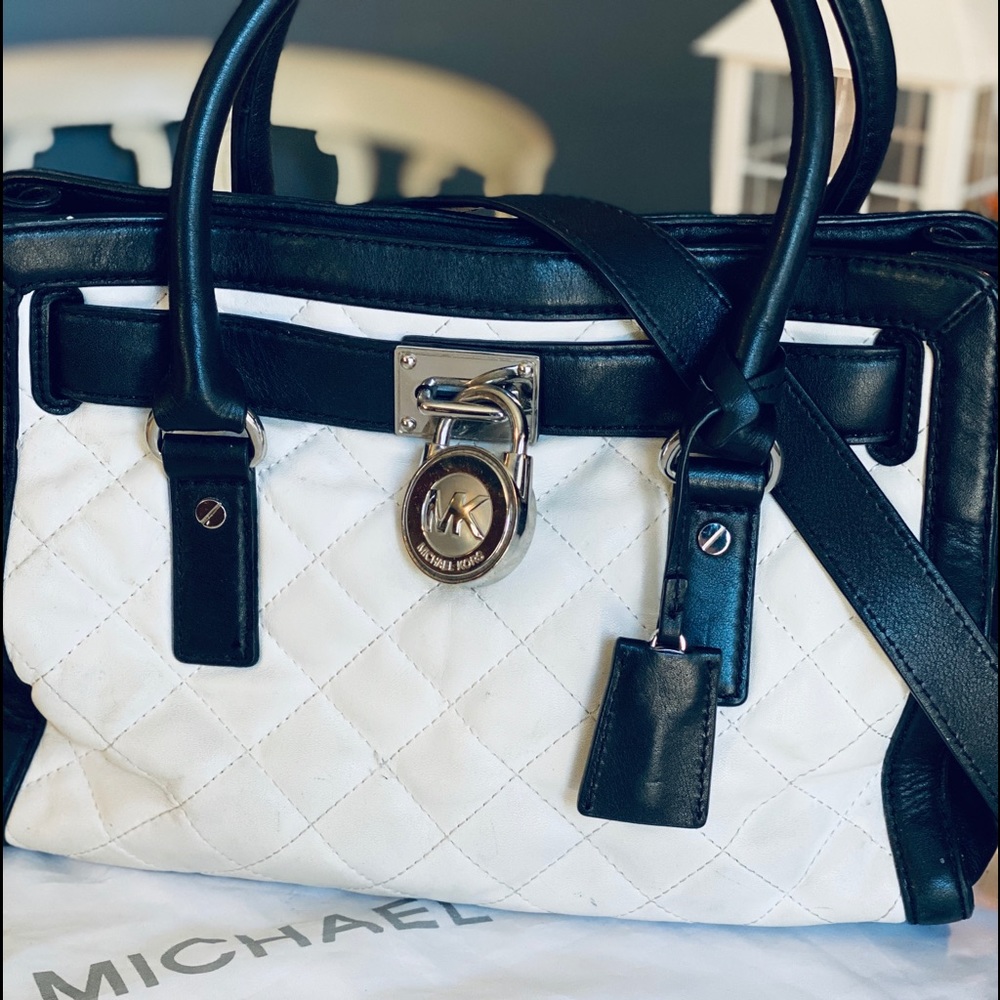 Michael Kors Hamilton Quilted Satchel